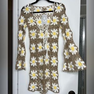 NWT daisy cover up dress